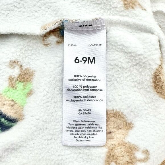 Carter’s Child of Mine Fleece Footed Pajamas (2 Pairs) - Picture 13 of 13